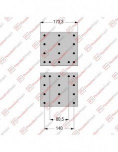 Cinta Freno Vv 303x Frasle 2