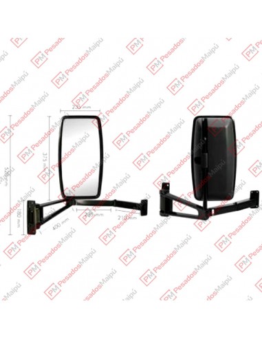 Brazo De Espejo Ford Cargo Izquierdo...