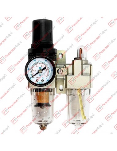 Regufiltro Con Lubricador 1/4 Laser