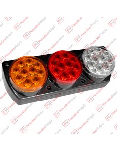 Faro 10 Led Ambar Bivoltaje...