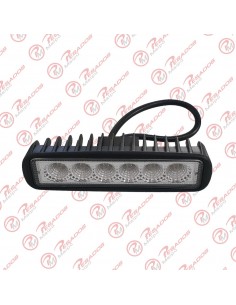 Faro Led 6 Leds Rectangular 18w Biv Blanco (ofttii31) (ii31)