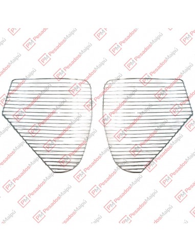 Reja Iveco New Tector Paragolpe Ancho...