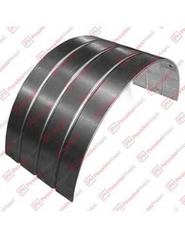 Guardabarro Chasis Simple 600mm Chapa...