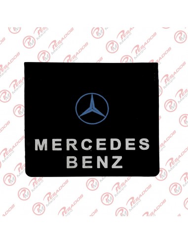 Guardafango Mb Letra Blanca Logo Azul...