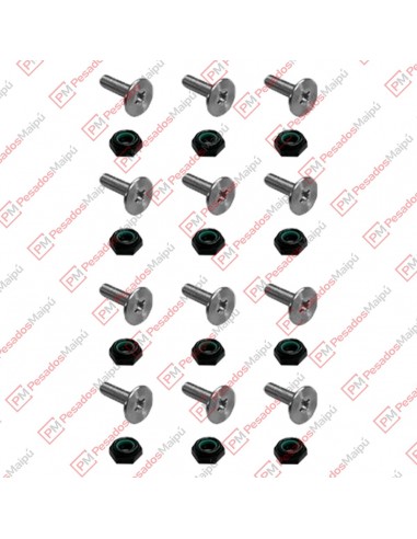 Kit Fijacion Para Placa Autolubricada...