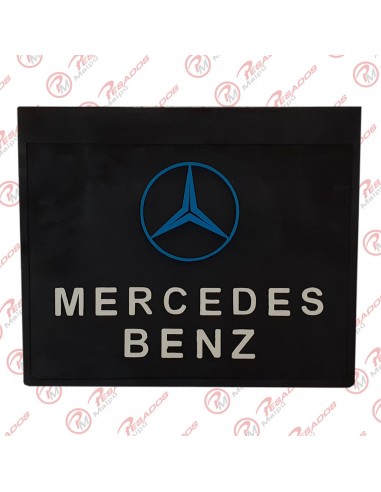 Guardafango Mb Letra Blanca Logo Azul...