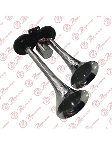 Jgo Bocina 2 Cornetas Crom C.electrov...