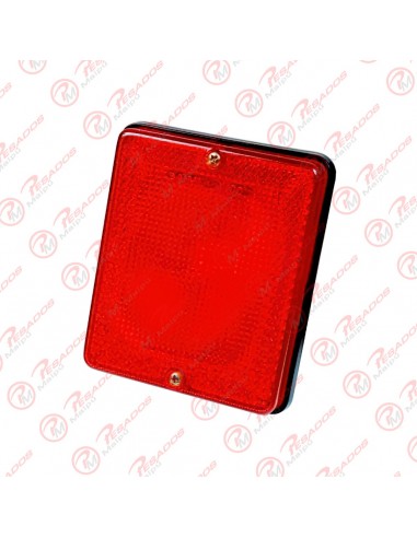 Faro 1400ru Trasero Rojo Unipolar
