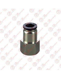 Conector Recto Hembra Mm...