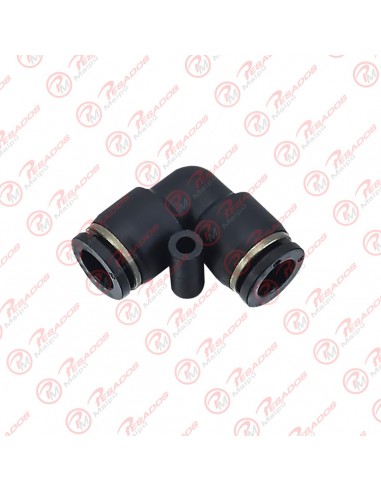 Conector Union Codo 6mm 22796