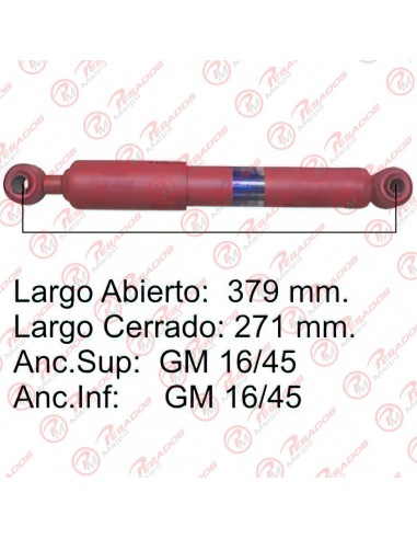 Amortiguador Peugeot Patner 98/.....