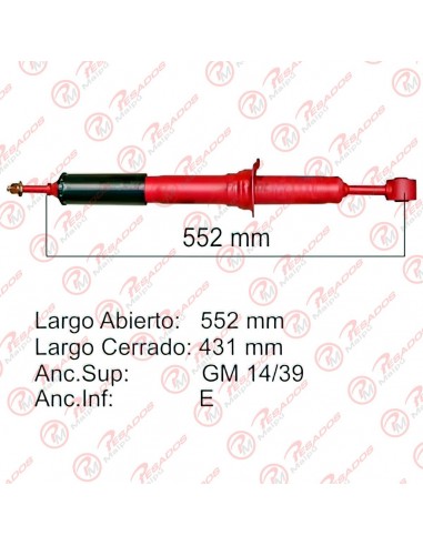 Amortiguador Toyota Hilux 4x4...