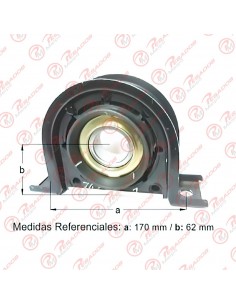 Centro Cardan 40mm Completo...