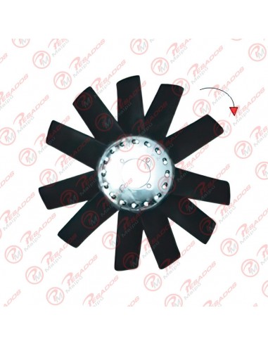 Paleta Ventilador Chevrolet Mwm (1821)
