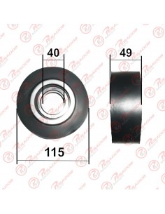 Centro Cardan 40mm Mb 1114...