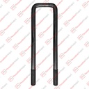 ABRAZADERA 20 X 80 X 240 RECTA NEGRA (159742)