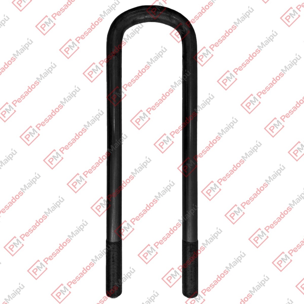 [00095] ABRAZADERA 22 X 90 X 420 SEMI CURVA SC
