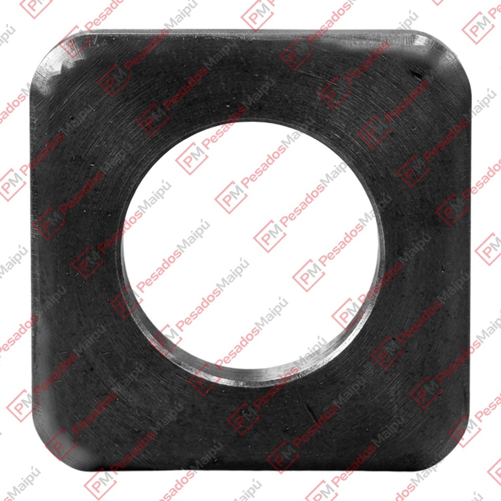[00854] ARANDELA CUADRADA SUPLEMENTO PARA CABEZA PASANTE PERNO 57MM (A57P)