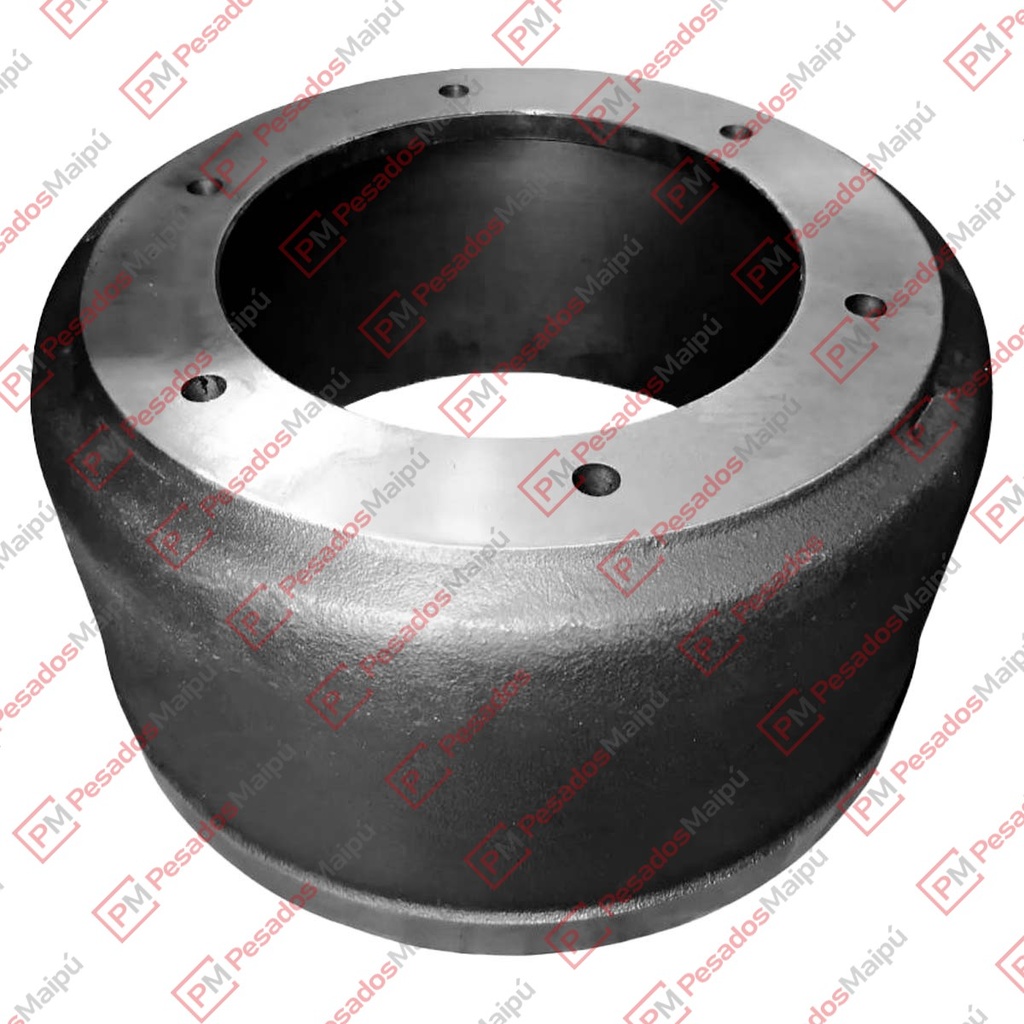 [03074] CAMPANA FRENO ACOPLADO HELVETICA 8" 6 AGUJEROS MAZA ARTILLERA MOD VIEJO (640) (CF 1527)