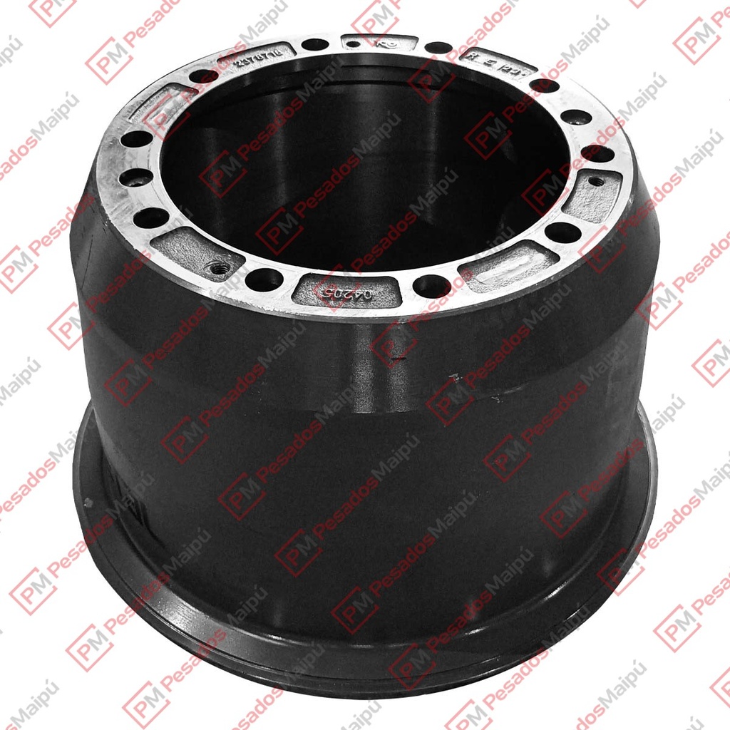 CAMPANA FRENO SCANIA 113 114 10" TRASERA DENTADA A DISCO 10 AGUJEROS (337)