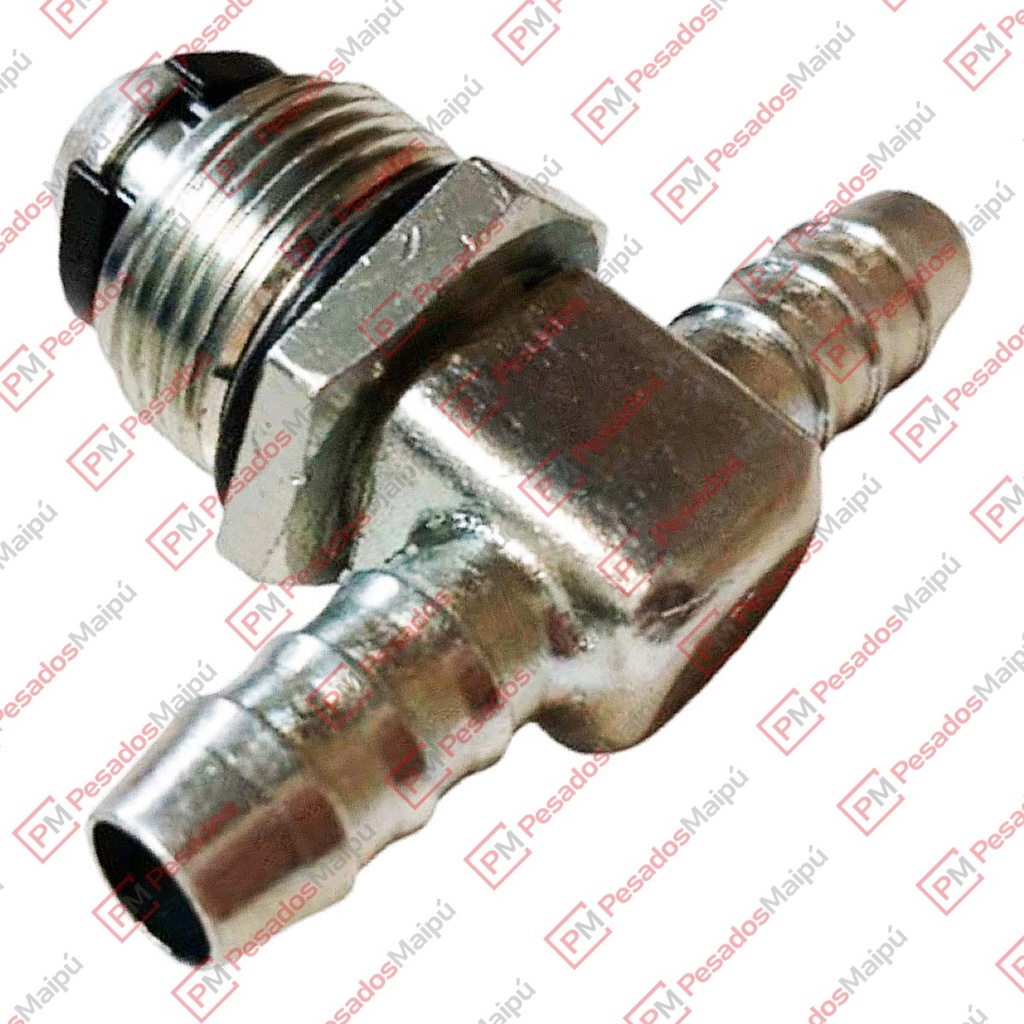 [04015] CONECTOR TEE ESPIGA TUBO 12MM ROSCA M22x1.5 VOSS (23044)