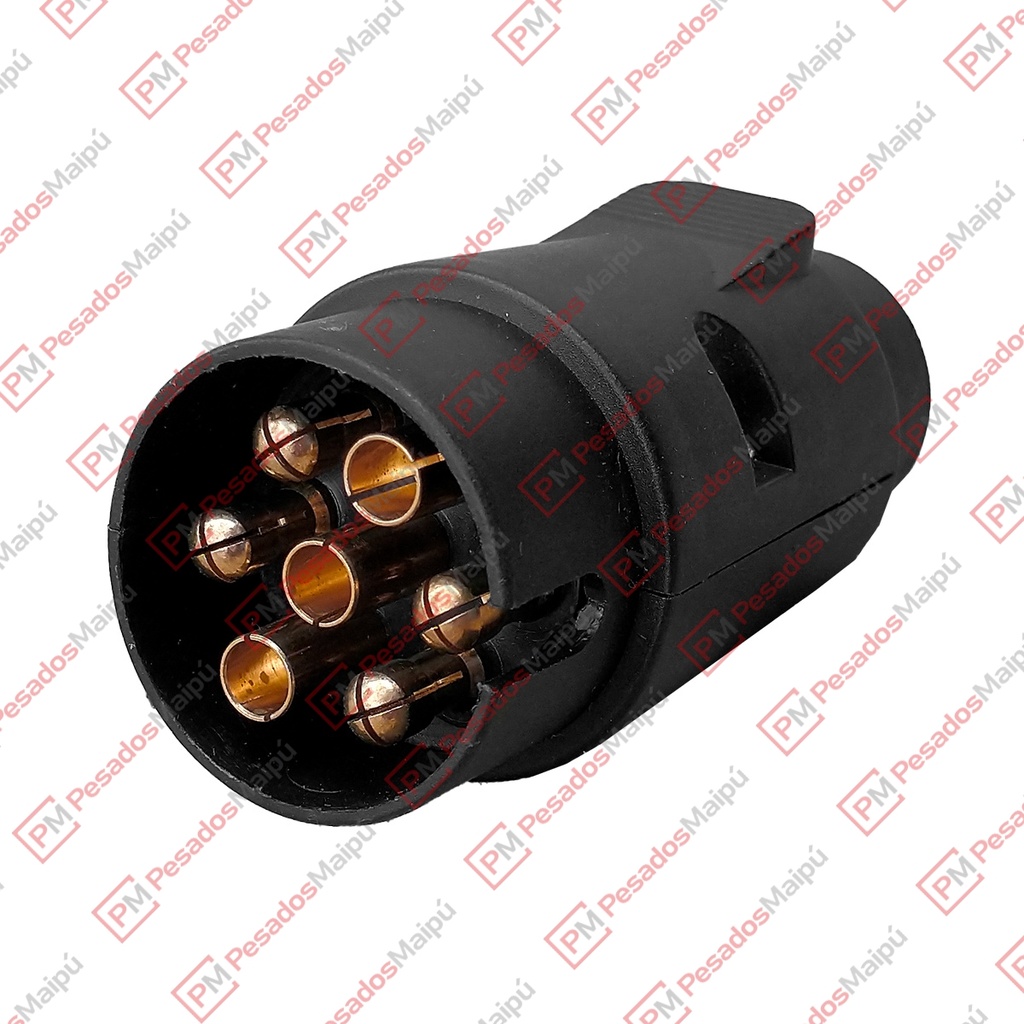 [04045] ENFUCHE ELECTRICO TRAILER MACHO 7 SALIDAS 12V 4705
