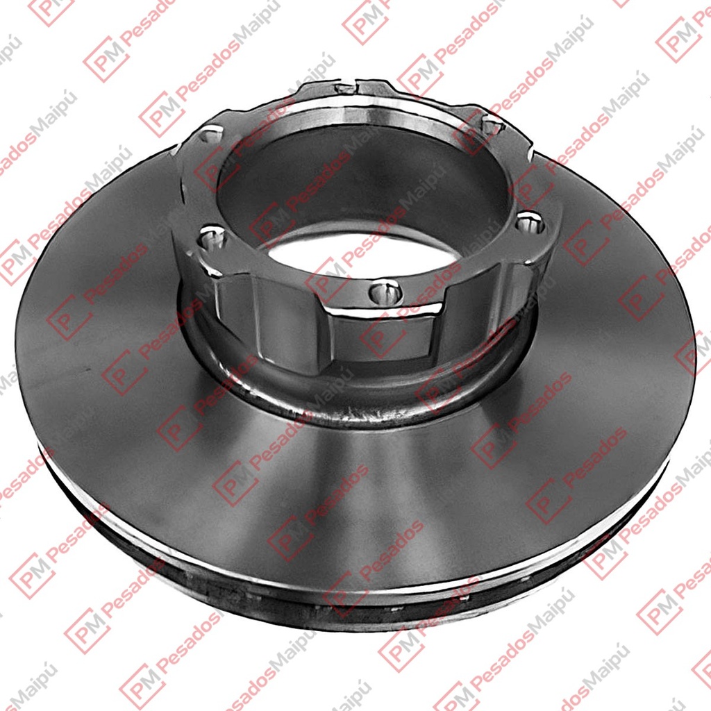 [04934] DISCO FRENO MB 712/914C ELECTRONICO DELANTERO VENTILADO (DFC006) (8377) (RCDI06420)