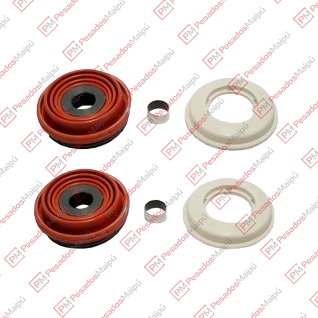 [07010] JUEGO PISTONES Y FUELLES 69MM CALIPER  SN7 /SK7  (22682) (T8111)