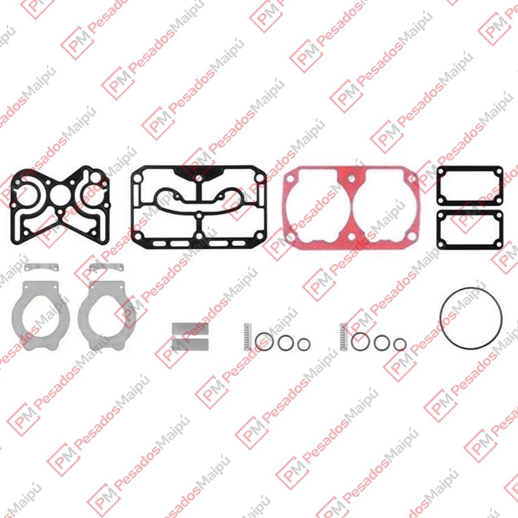 [07443] KIT REPARACION COMPRESOR KNORR 86 M/N (23165)