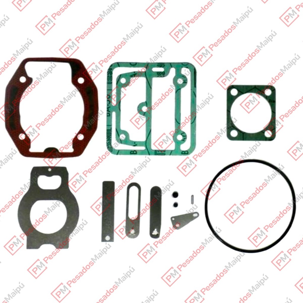 KIT REPARACION COMPRESOR K88 1CIL VOLVO (21227) (1300070100)