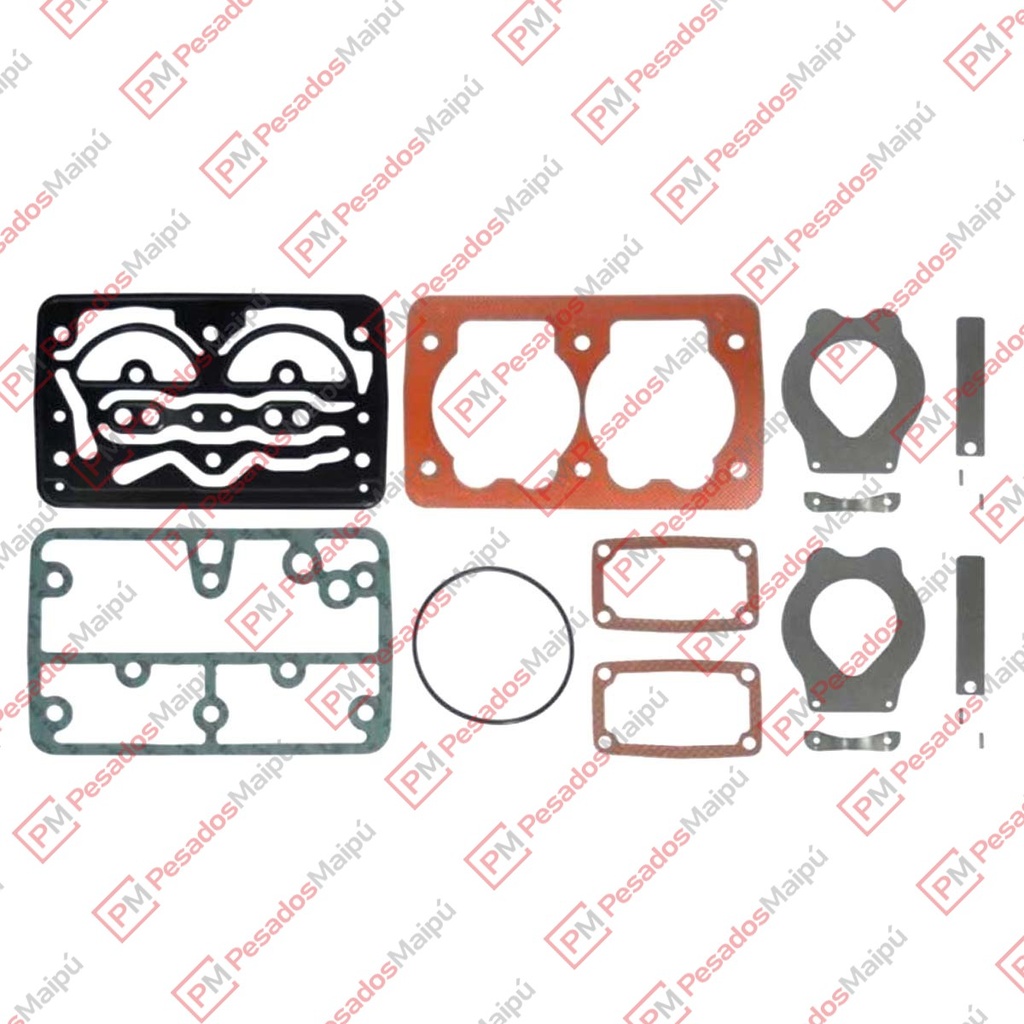 [07456] KIT REPARACION COMPRESOR VOLVO KNORR 88 (21477) VADEN (1300090100)