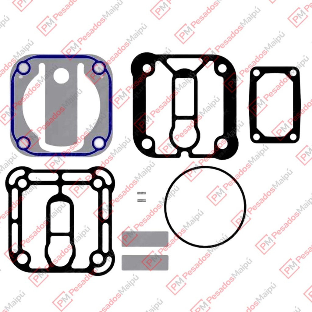 KIT REPARACION COMPRESOR KNORR 80 IVECO/VW (22613)(79034Y)
