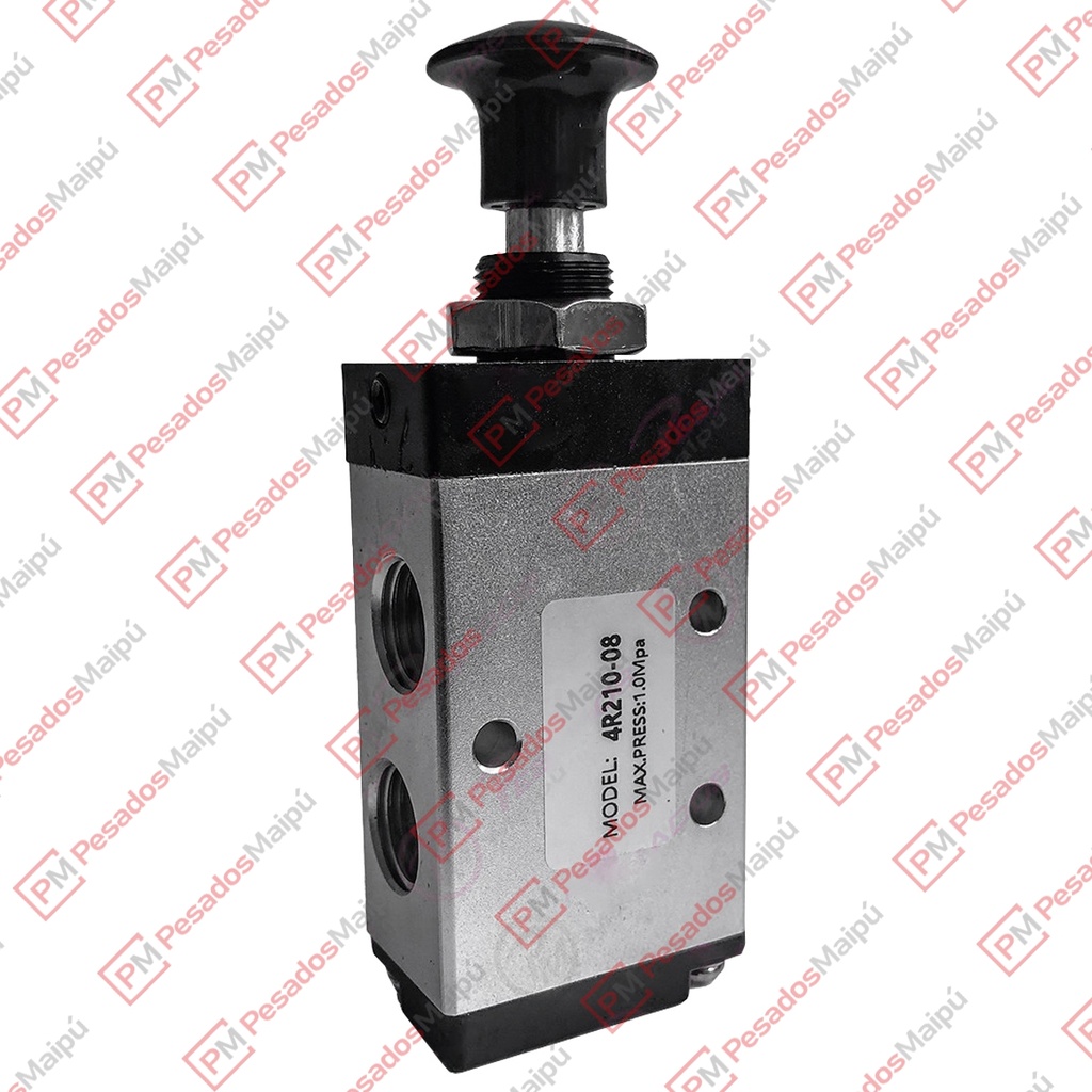 [09214] PUSH DOBLE LASER SALIDA 1/4` (7020)