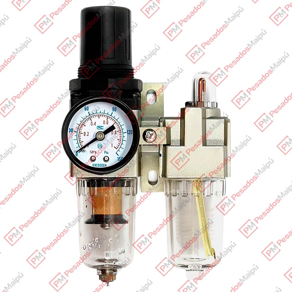 REGUFILTRO CON LUBRICADOR 1/4 LASER