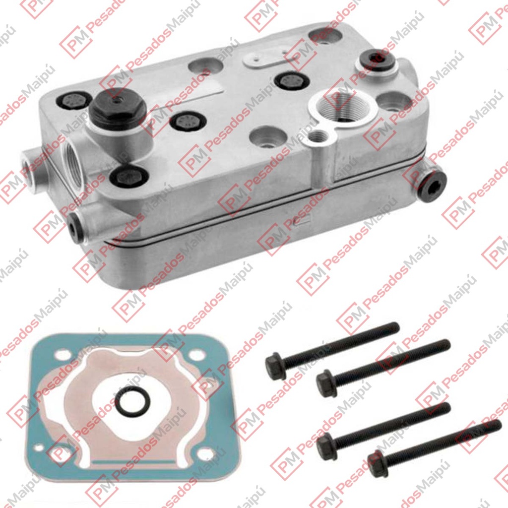 TAPA ARMADA COMPRESOR WABCO 85 LARGA (21581) MB (4123529222)