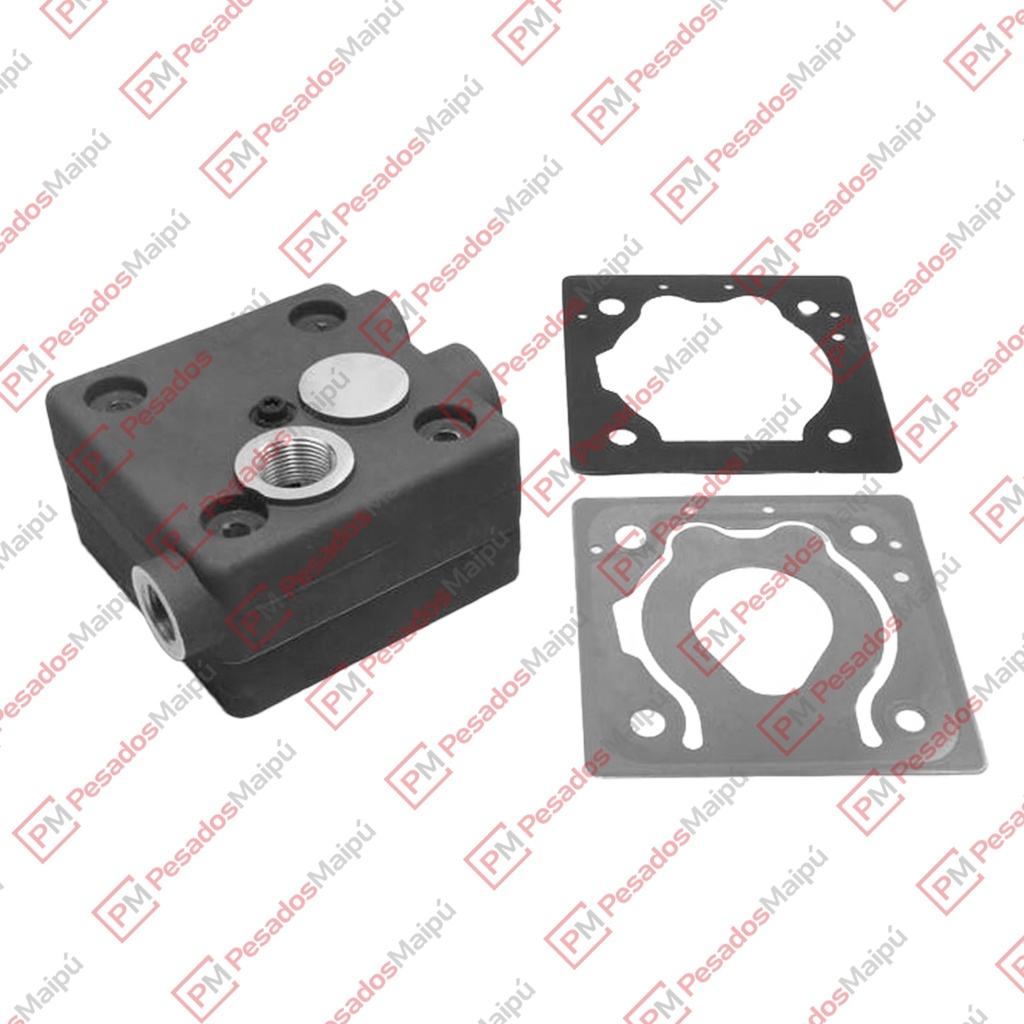 [12312] TAPA ARMADA COMPRESOR WABCO 85 VW S/ALIV (22236) CUMMINS