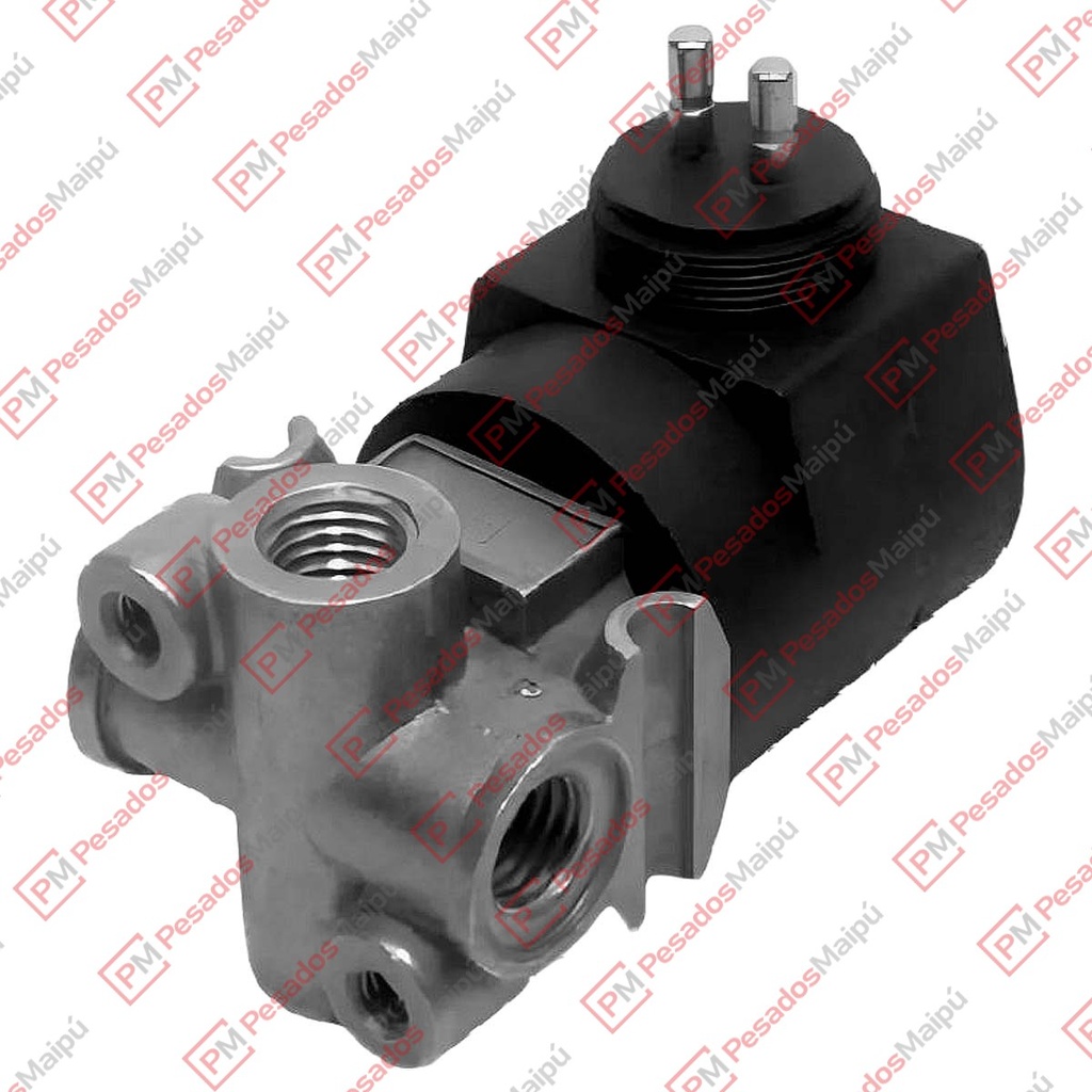 VALVULA SOLENOIDE 3/2 VIAS 24V CAJA SC (21536) DOS PATAS (303470) (712179C)