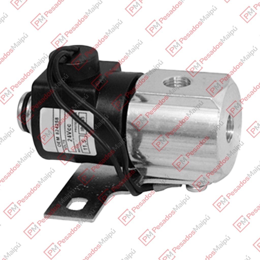 [13618] VALVULA SOLENOIDE 24V CAJA SC (22048) TERMINAL PALA (301484)