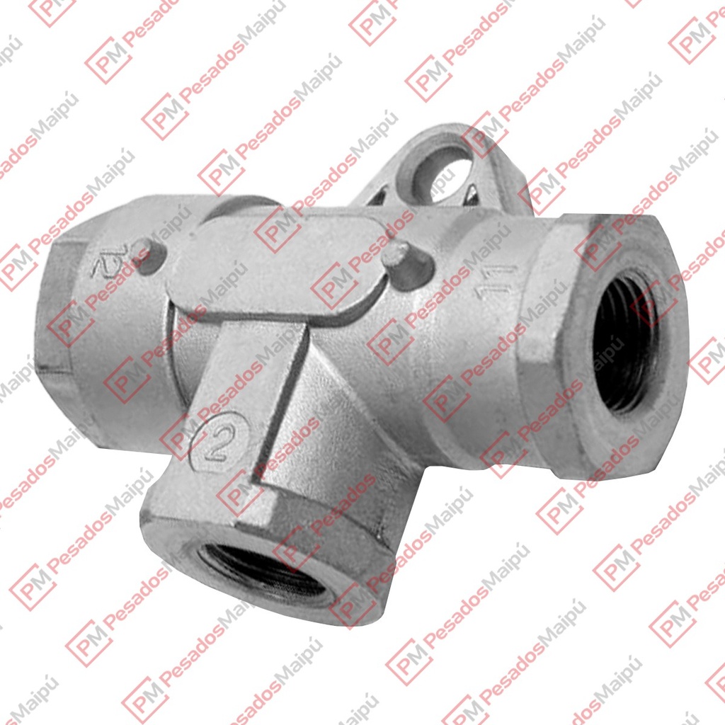 [13630] VALVULA TRANSFERENCIA WABCO 2 VIAS (21520) 3X 16MM (FRT 180172)