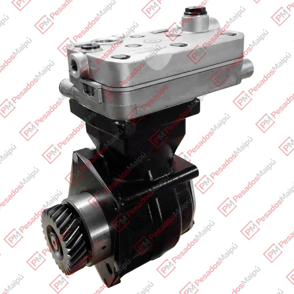 COMPRESOR WABCO 85MM MONOCILINDRICO (23132) TAPA LARGA MB OM457/O500 (4123520150 4571304515)