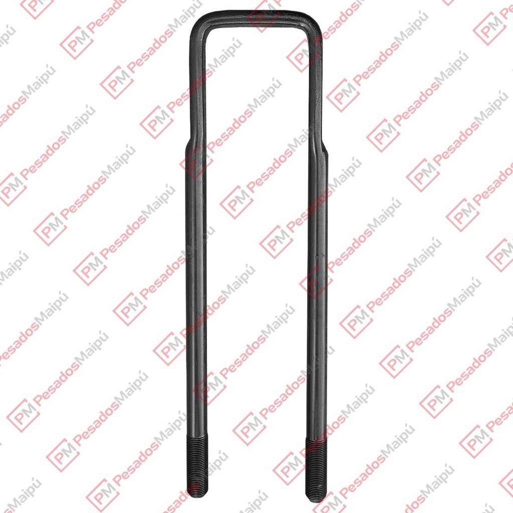 [14004] ABRAZADERA 24 X 100 X 560 RECTA FORJADA NEGRA (120285)