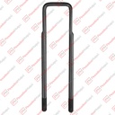 ABRAZADERA 24 X 100 X 500 RECTA FORJADA NEGRA (120513)
