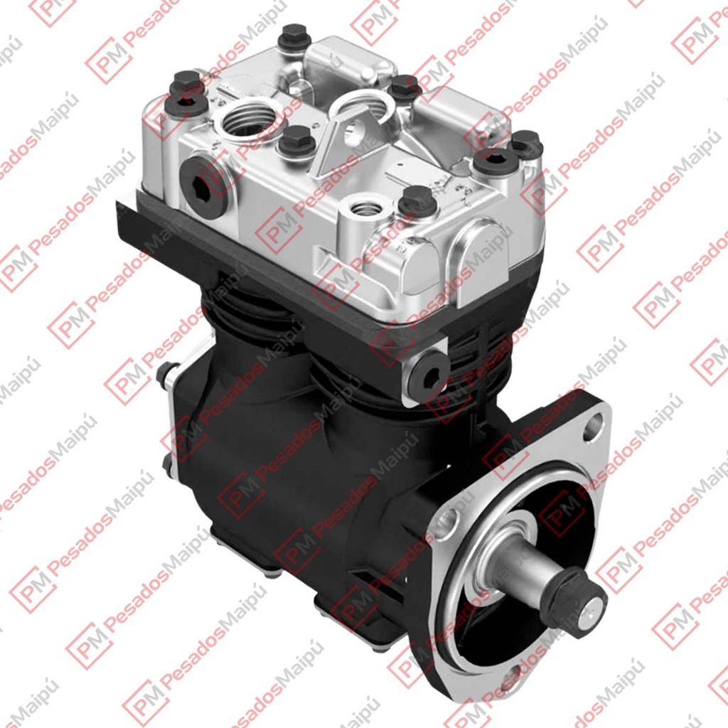 [14079] COMPRESOR KNORR 75MM BICILINDRICO (22027) LP4825 VOLVO/ SC (67063V)