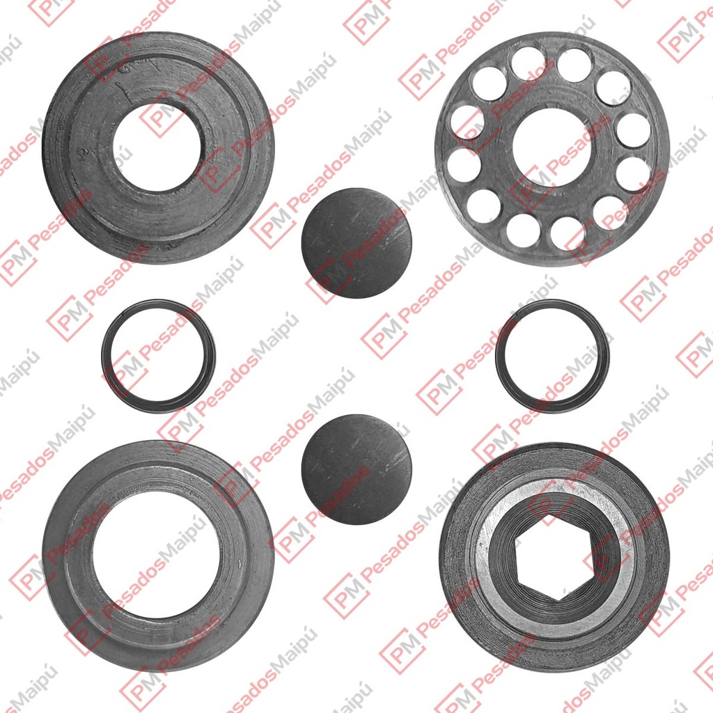 JUEGO VALVULAS TAPA COMPRESOR MB 77MM S/JUNTAS (01314)
