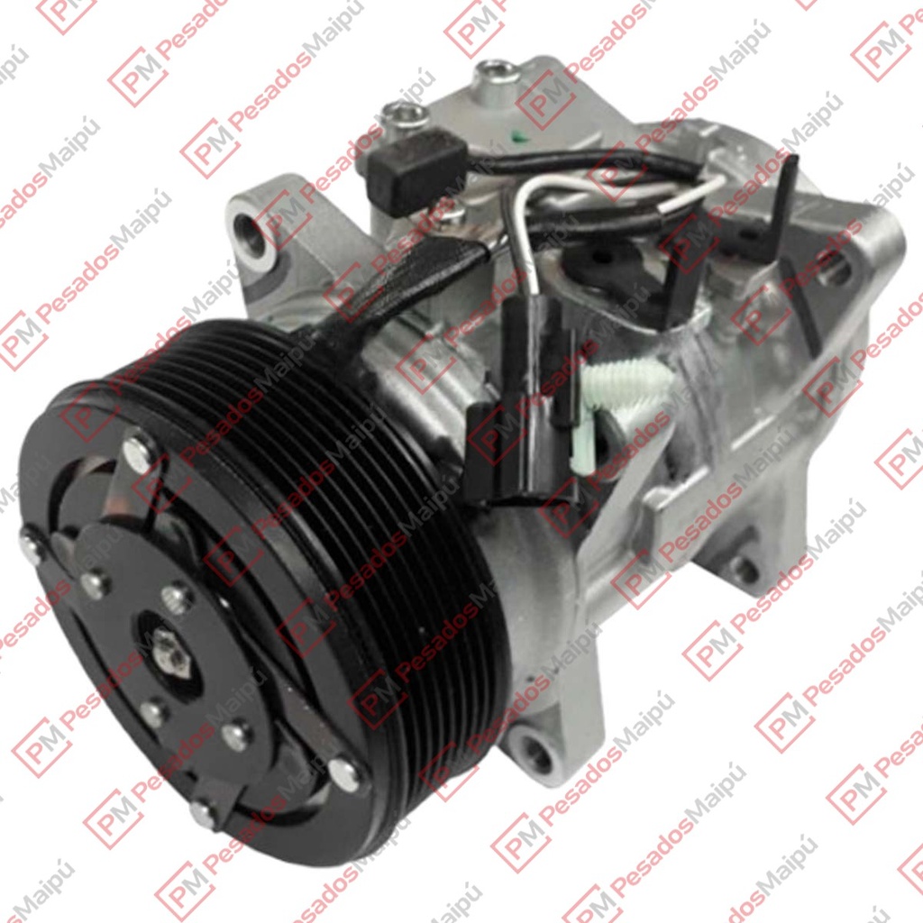 [14343] COMPRESOR AIRE ACONDICIONADO FORD CARGO/VW 18310 UNIV 24V 8 CANALES (BC4471901560RC)