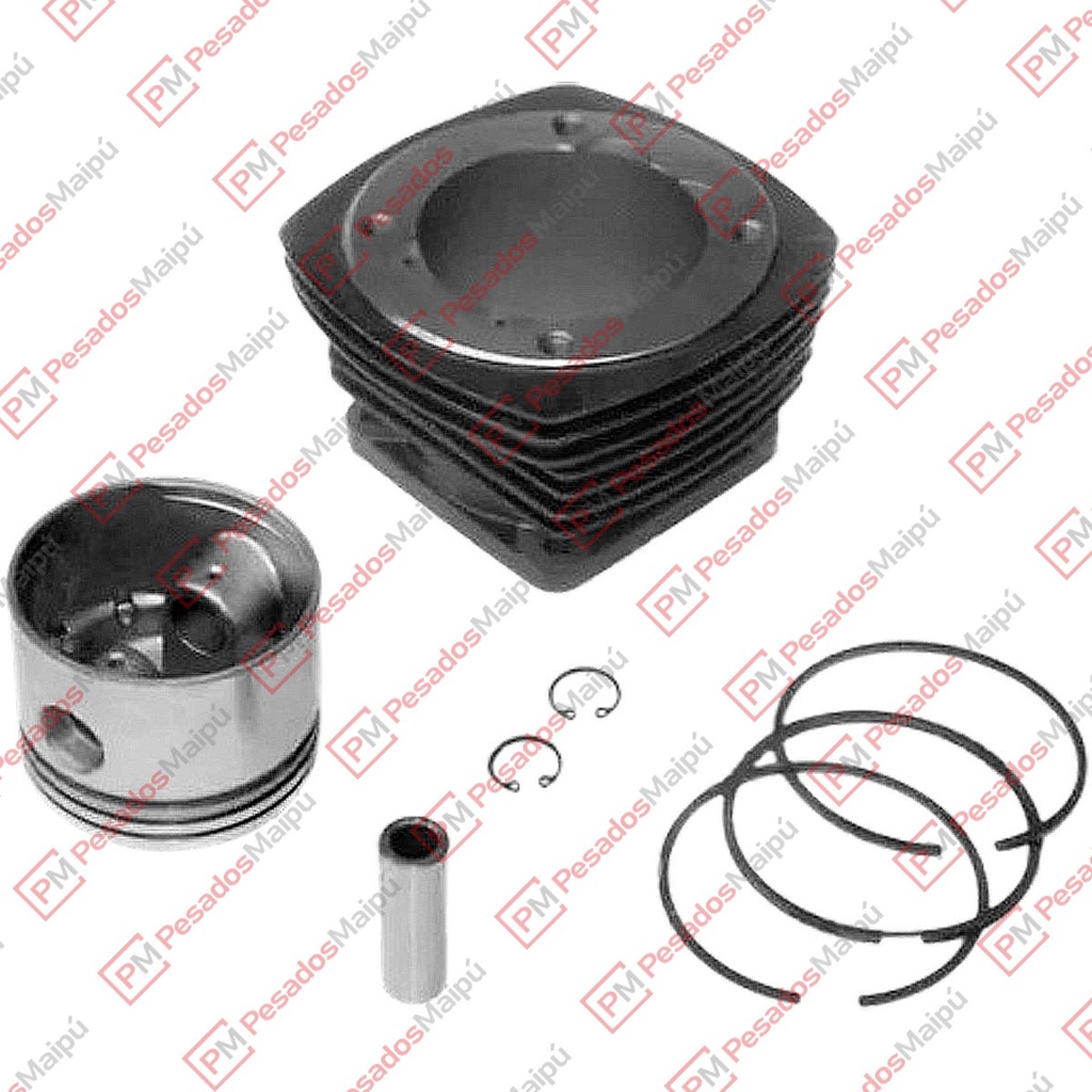 [14485] CONJUNTO COMPRESOR KNORR 75 MM MB OM366 (II313230063) (28258)