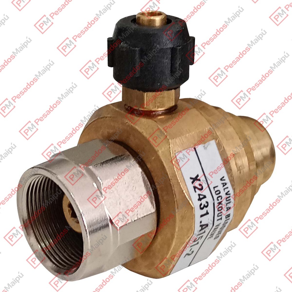 VALVULA DE BLOQUEO 5.5 BAR (80 PSI) (X2431.A151-2)
