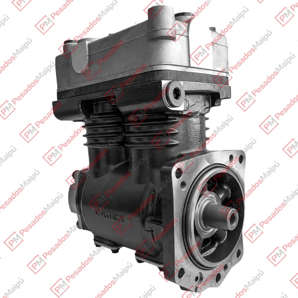 COMPRESOR KNORR 88MM BICILINDRICO (22022) SCANIA SERIE 4 ELECTRONICO ORIGINAL (K016615KT)