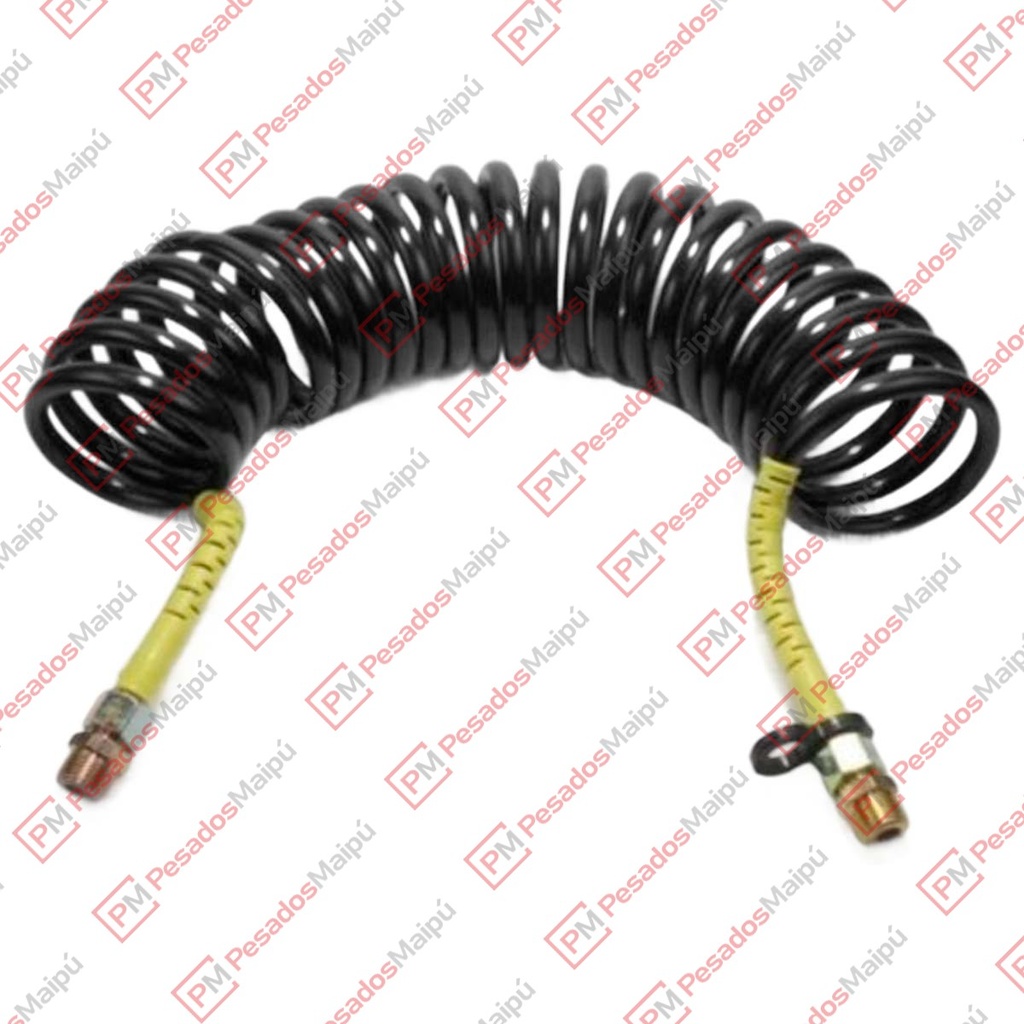 [16383] TUBO ESPIRALADO 1/2 - 1/2 X 5M C/PROT AMARILLO (22973)