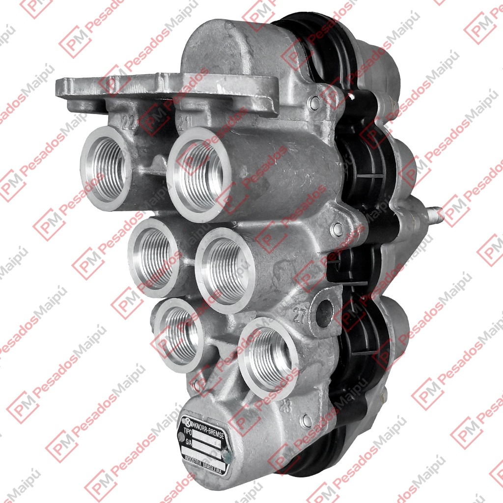 VALVULA PROTECTORA (22647) KNORR 4 CIRCUITOS 6 VIAS ORIGINAL (II31163)